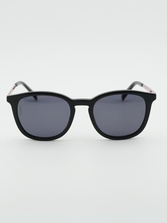 M Missoni MMI 0027/S 0807 IR Sunglasses Black Square Frame, Grey Lenses main image 9